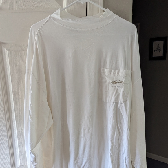 Simms Saltwater Series Outdoor Mock Turtleneck Shirt Sz XL - Picture 1 of 5